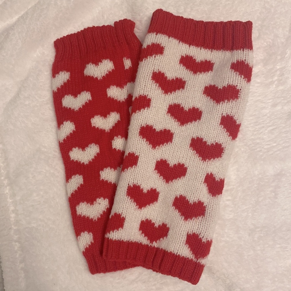Reversible Heart Boot Cuffs!